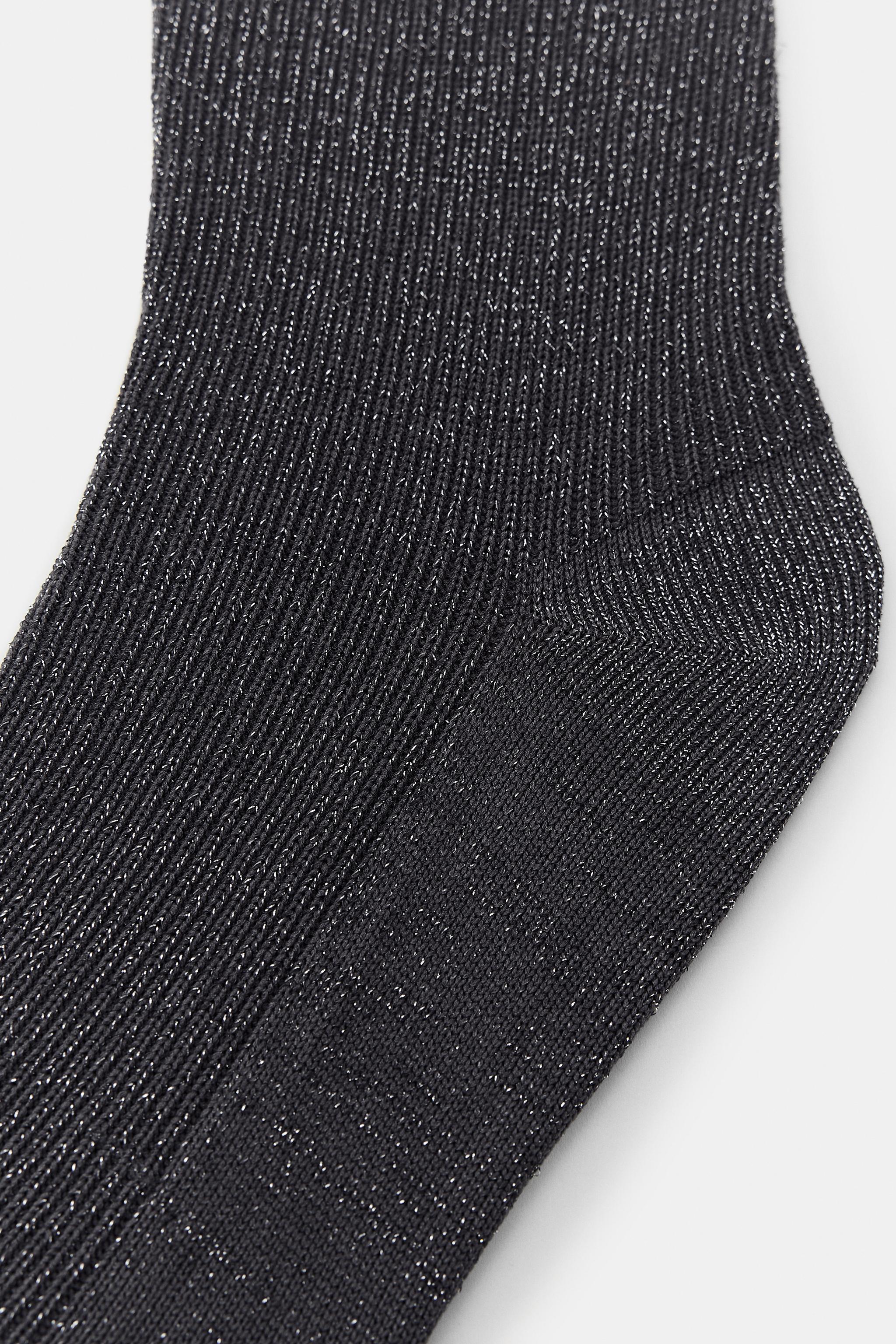 POLYAMIDE SOCKS WITH METALLIC THREAD